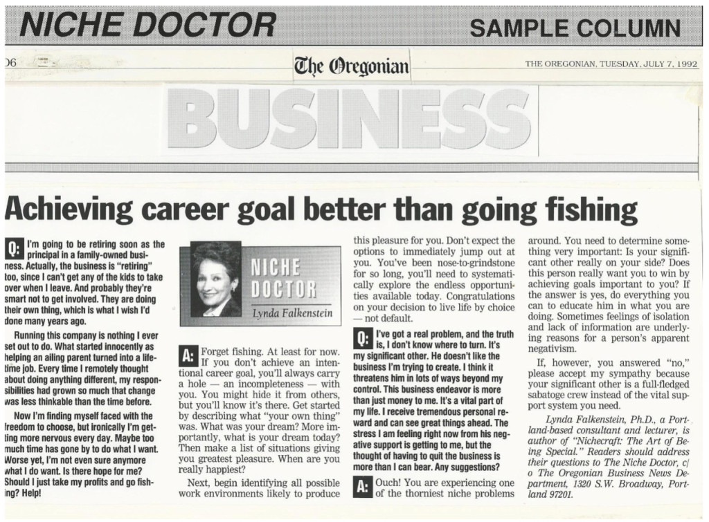 AchievingCareerGoalBetterThanGoingFishing